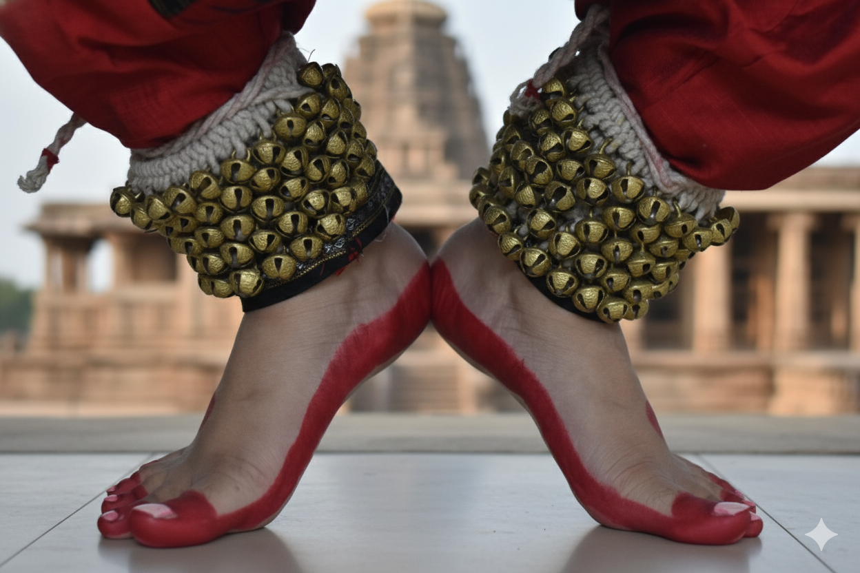 Odissi jewelry detail