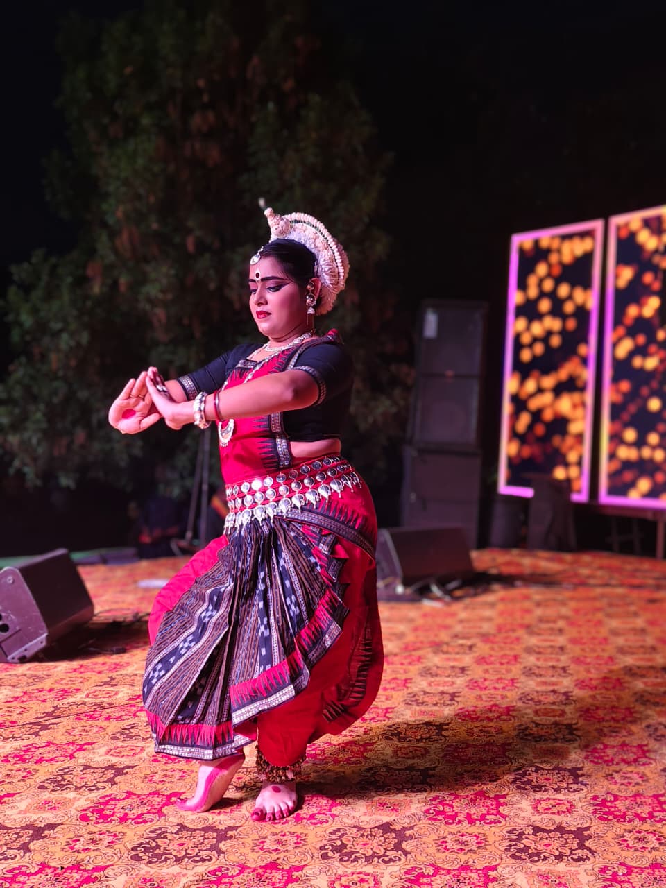 Dance performance at Pana Sankranti and Odia New Year celebration