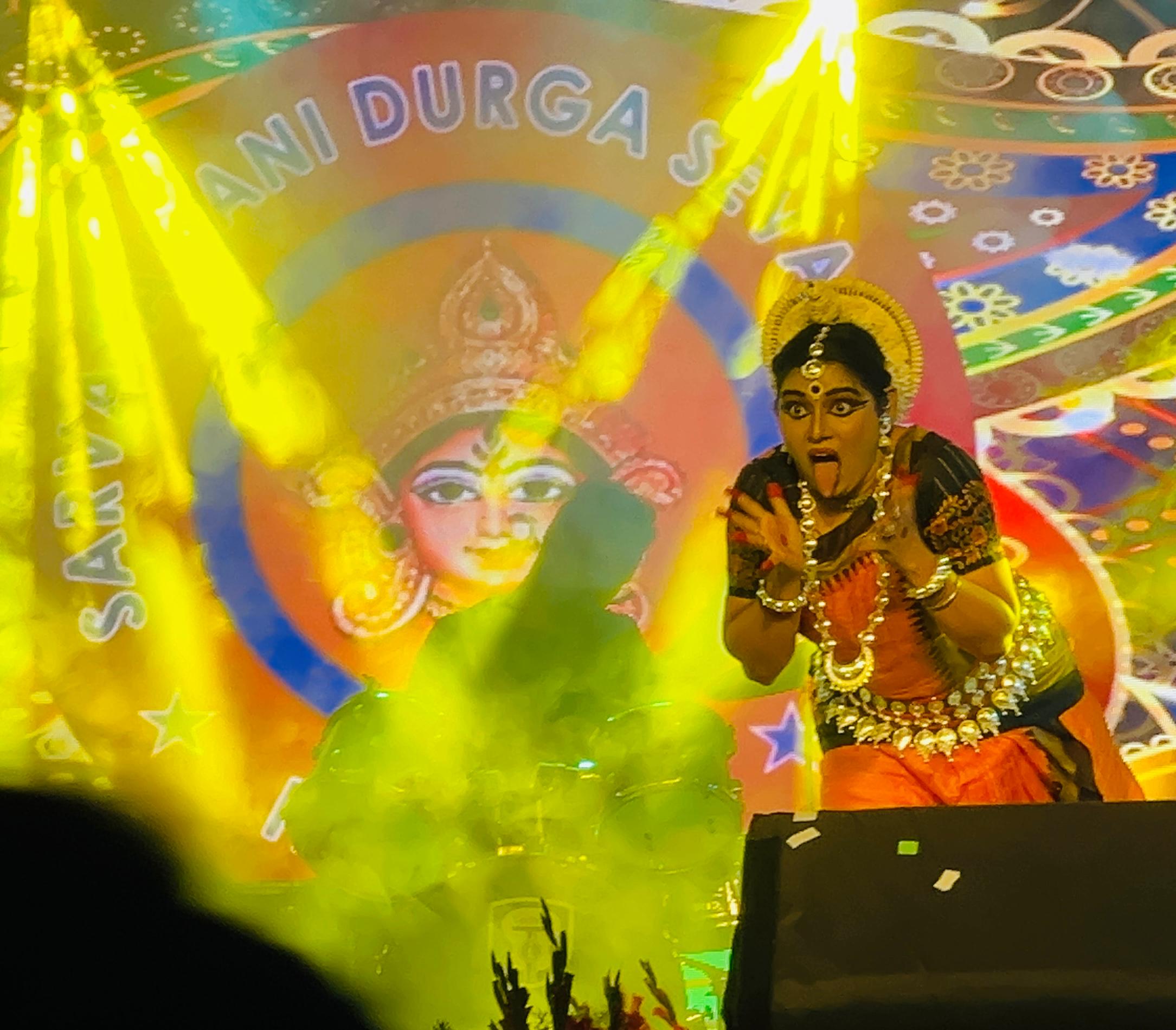 Odissi choreography pose for workshop and collaboration sessions